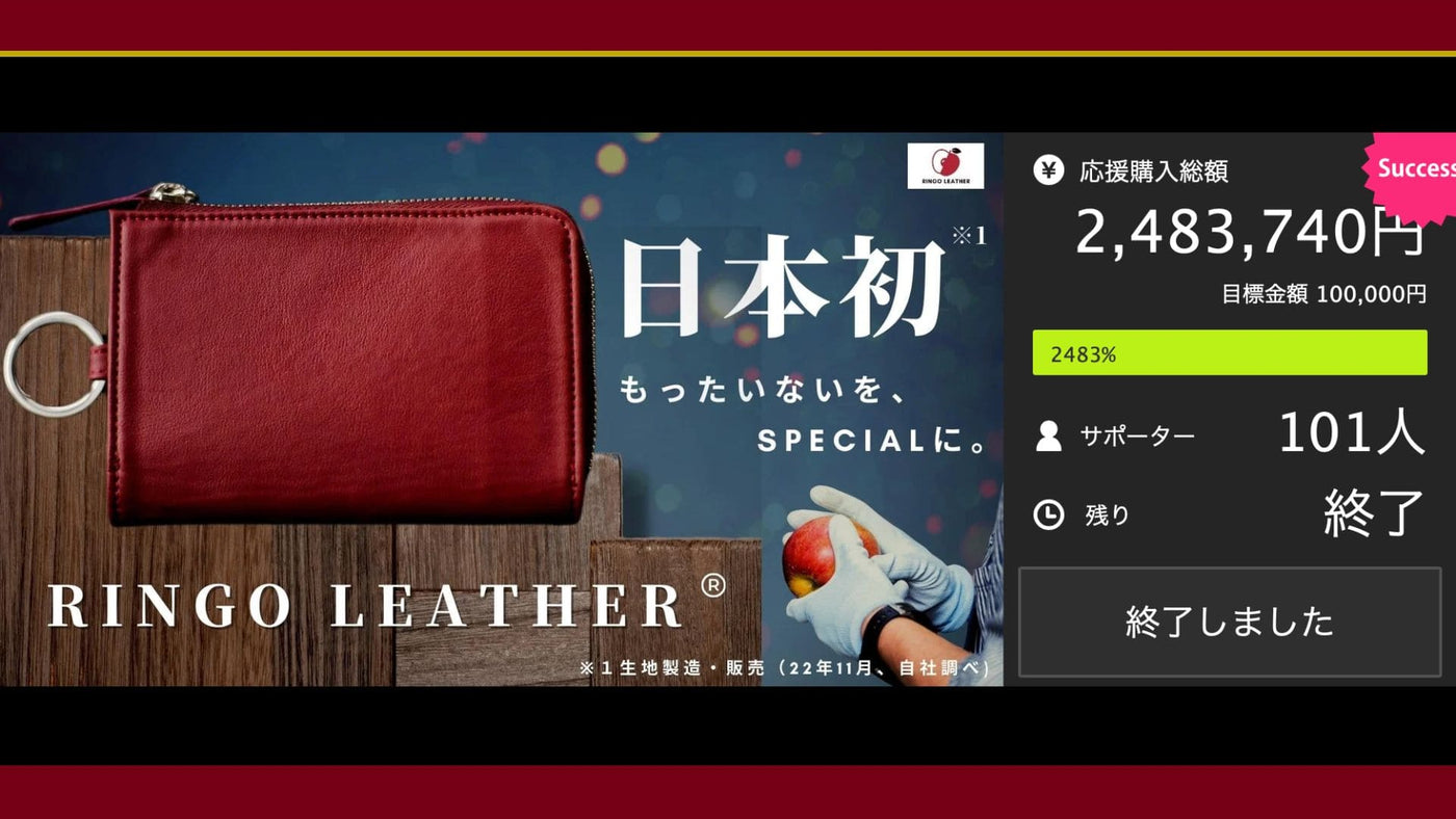 感謝御礼・クラウドファンディング終了いたしました。【2023.2.2】